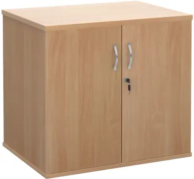 Dams Deluxe Double Door Desk High Cupboard - 800 x 600mm