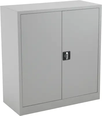 TC Talos Metal Cupboard with 2 Shelves - 1000mm High