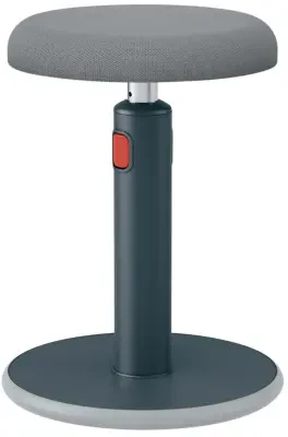 Leitz Active Sit Stand Swivel Stool Cool Blue - Office Furniture