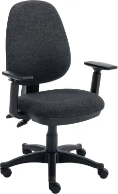 2 Lever Operators Chair with Adjustable Arms for Office Use