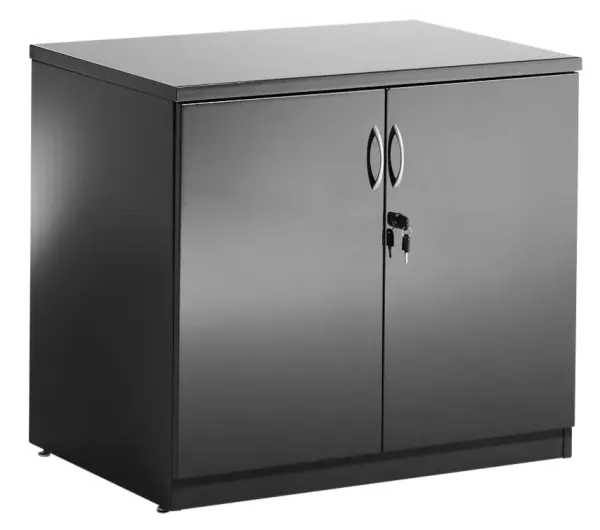 Gento High Gloss Desk High Cupboard black 600x600.jpg