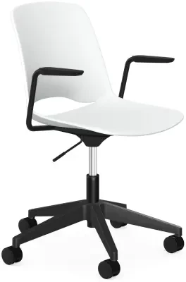 その他 Kierra Chair Elite Kiro five Star Open Back Chair with Plastic Shell And Fixed
