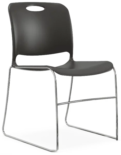 Maestro chair Poly Chrome Frame Flannel 3Q 2 600x600.png