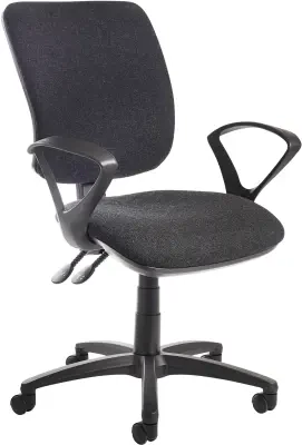 Dams Senza Operator Chair Fixed Arms - Office Furniture Direct