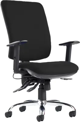 Dams Senza Ergo 24hr Task Chair - Heavy Duty Office Seating