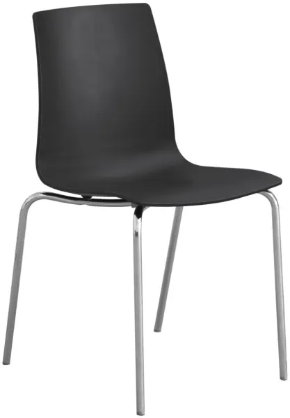 Stanza Black dining chair with Chrome legs 600x600.jpg