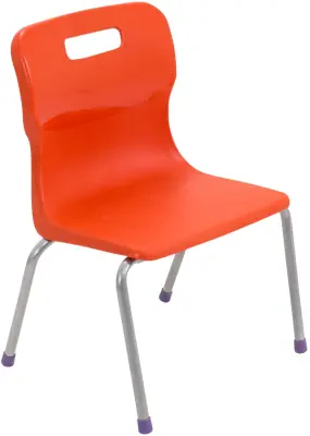 Titan 4 Leg Classroom Chair - Durable & Ergonomic for Ages 6-8